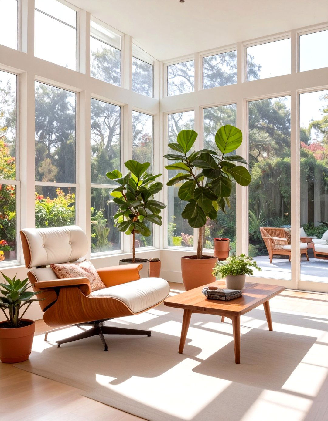 Mid Century Modern Sunroom - 30 nu look home design ideas