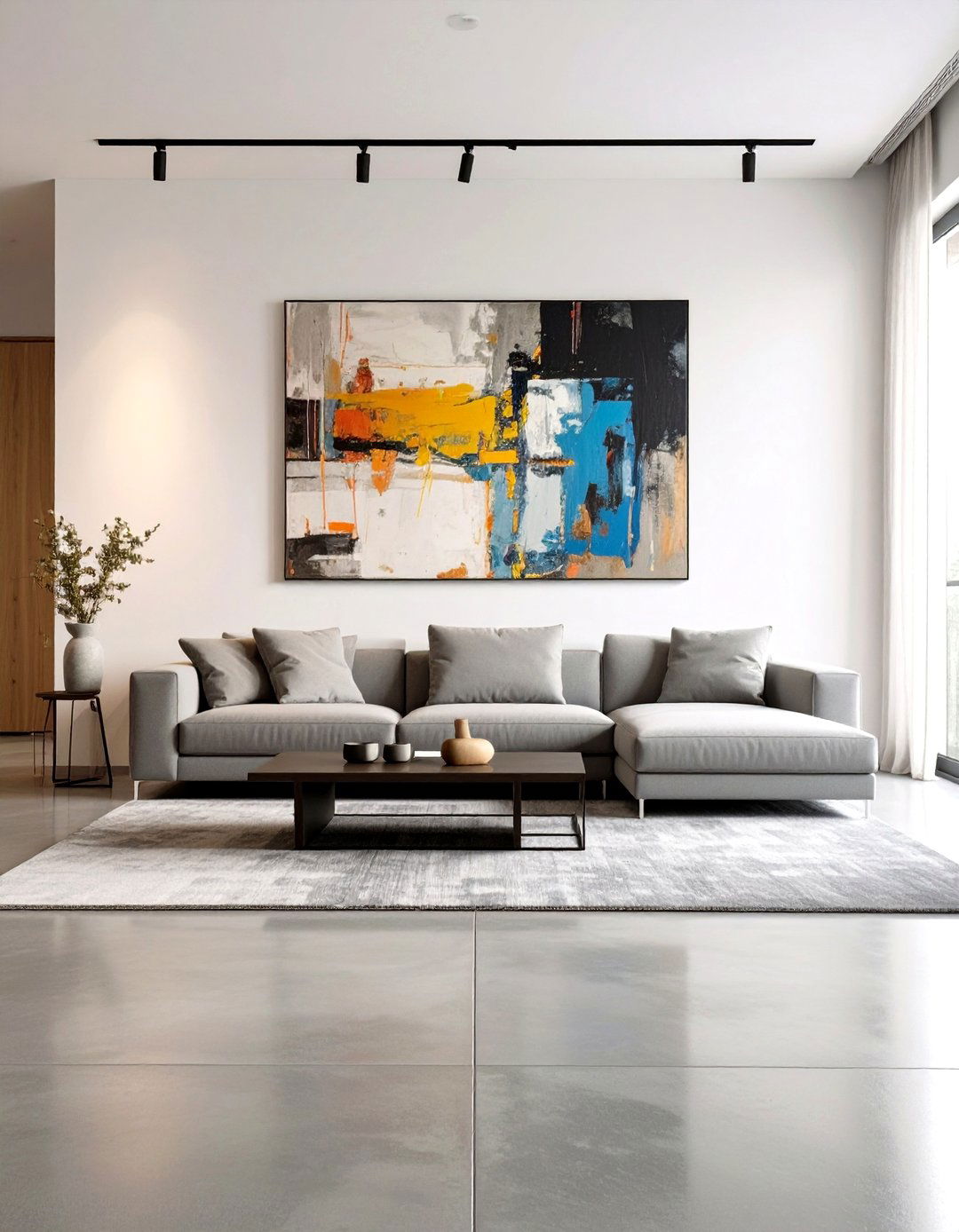 Milanese Minimalist Living Room - 30 italian interior design ideas