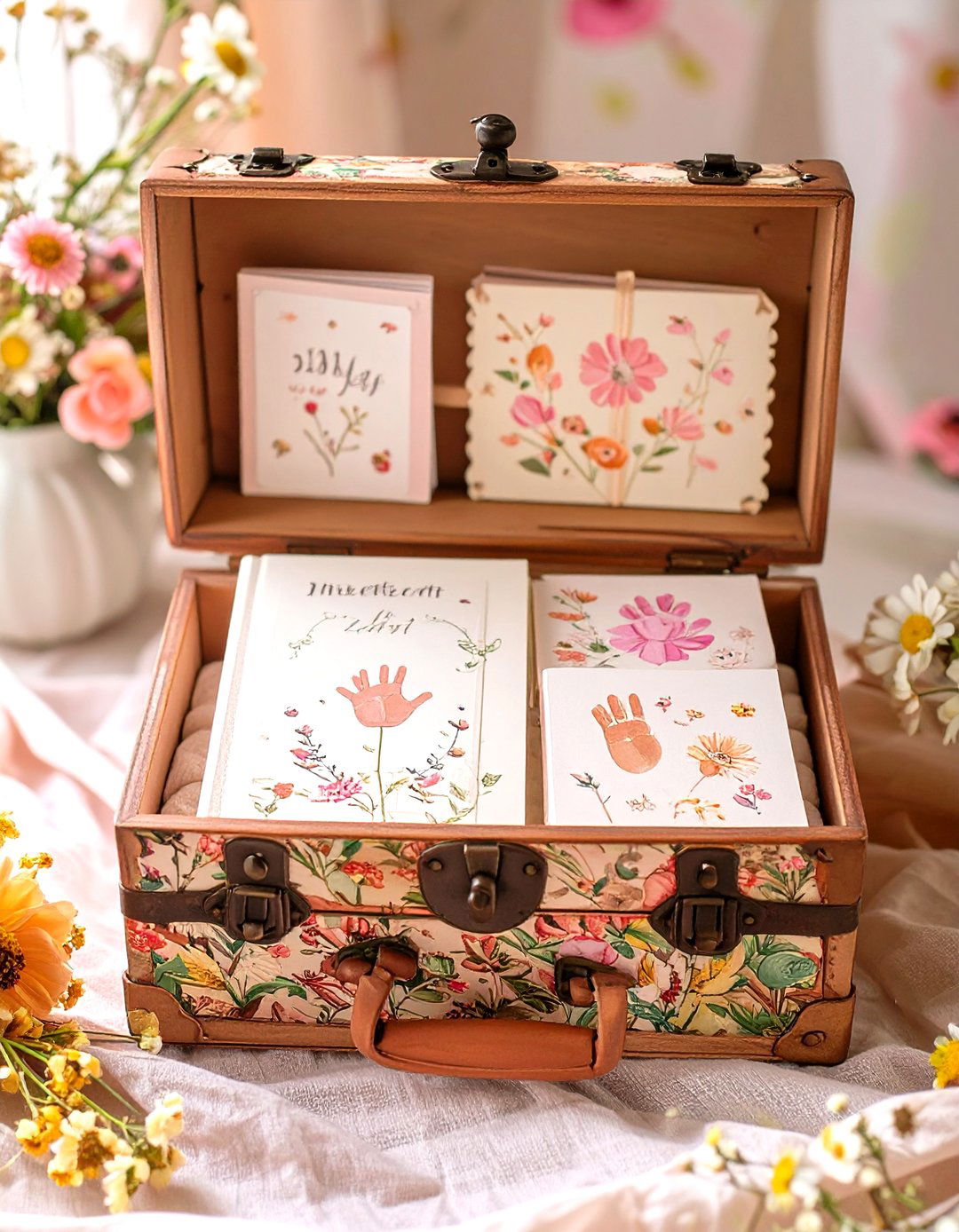 Milestone Moments Memory Basket - 30 baby shower basket ideas