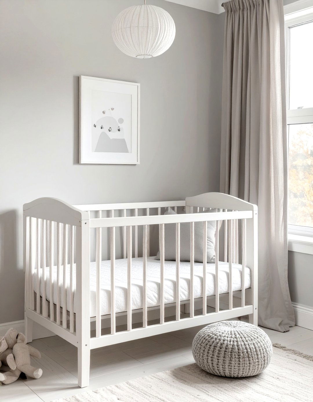 Mini Crib Nursery - 30 small nursery ideas
