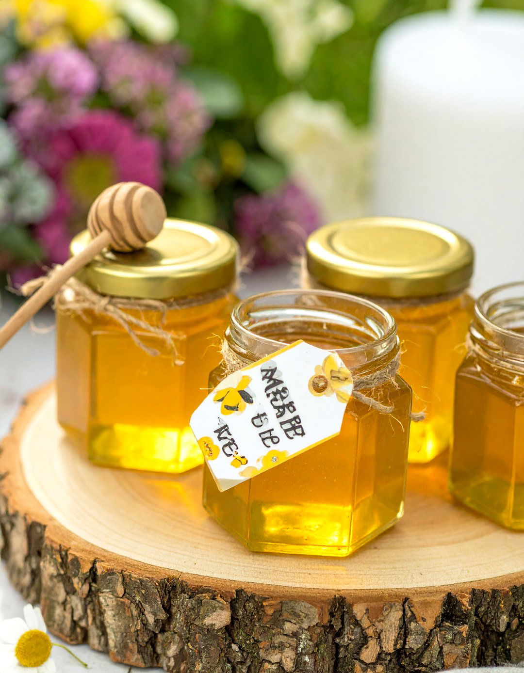 Mini Honey Pot Favors - 30 baby shower favor ideas