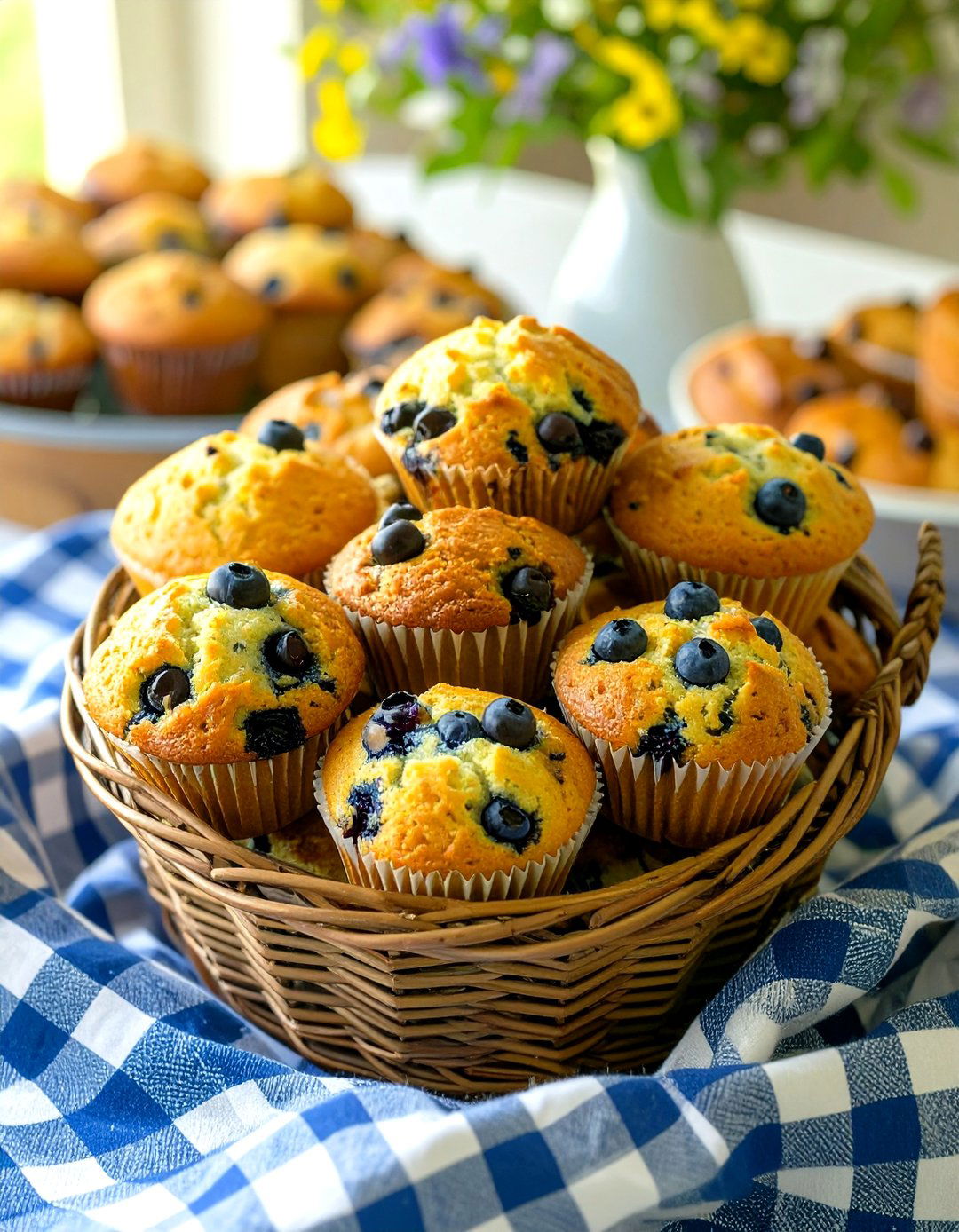 Mini Muffin Assortment - 30 cheap baby shower food ideas