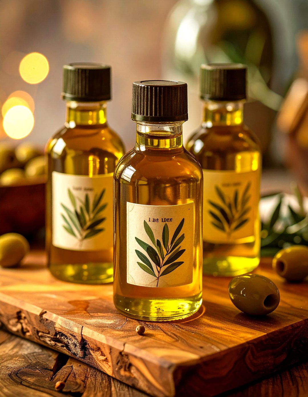 Mini Olive Oil Bottle Favors - 30 baby shower party favor ideas