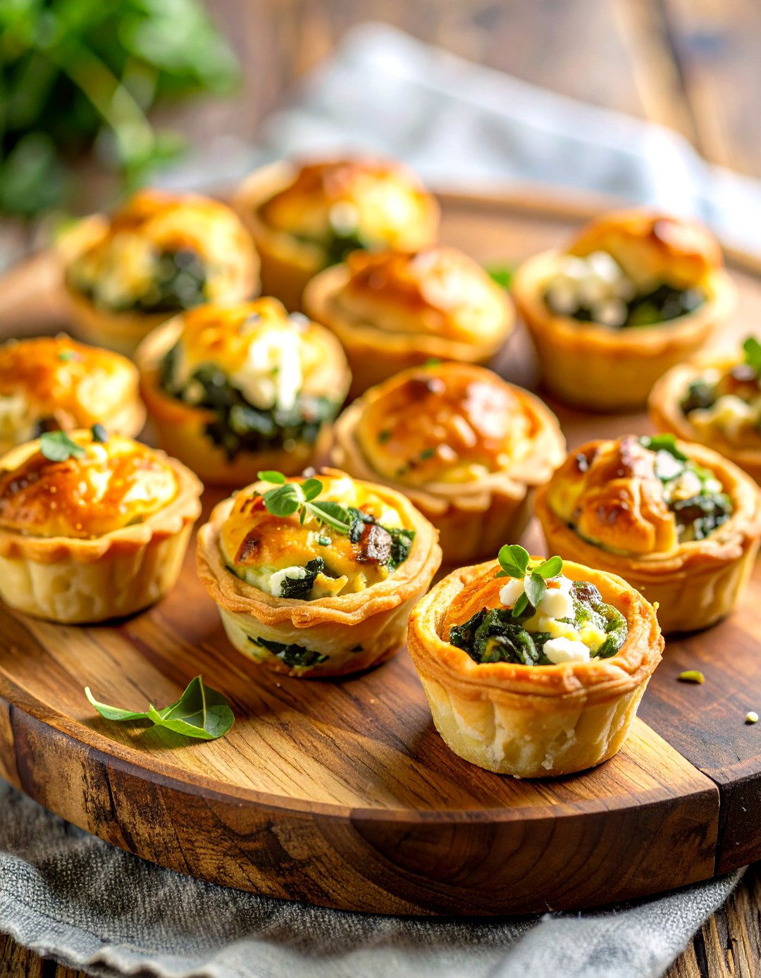 Mini Quiche Bites - 30 baby shower snack ideas
