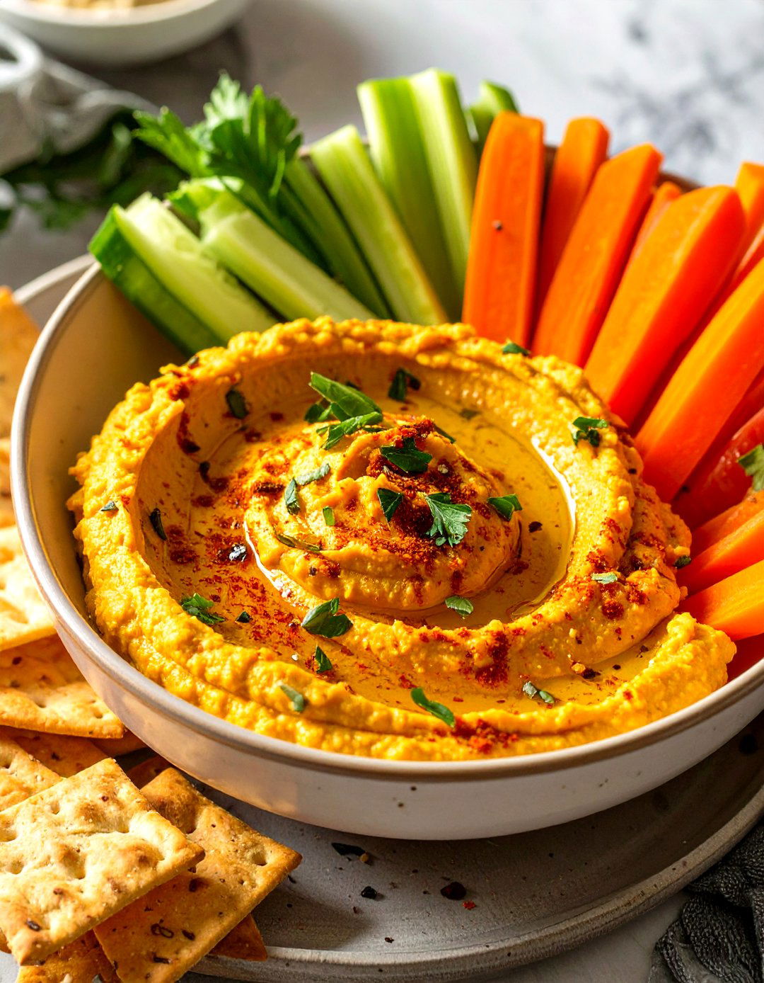 Mini Quiches with Autumn Vegetables - 30 fall baby shower food ideas