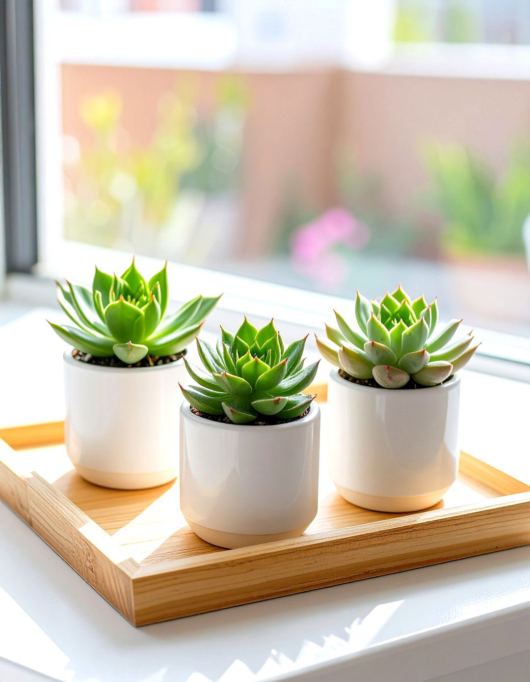 Mini Succulent Plant Arrangements - 30 gift ideas for baby shower games