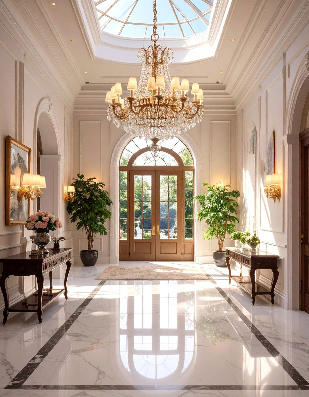 Miniature Chandelier Small Entryway Lighting - 30 small entryway lighting ideas