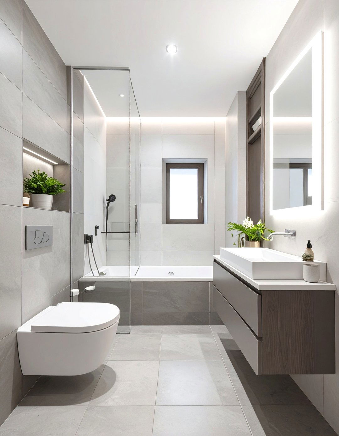 Minimalist Apartment Bathroom Sanctuary - 30 apartment bathroom ideas