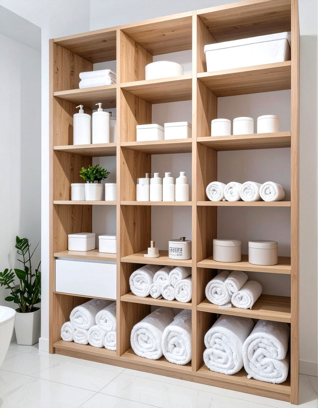 30 Smart Bathroom Closet Organization Ideas to Save Space - We Love ...