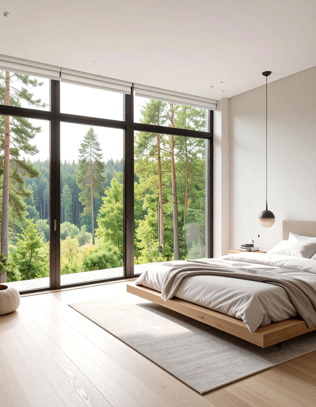 Minimalist Bedroom Picture Window - 30 bedroom window ideas
