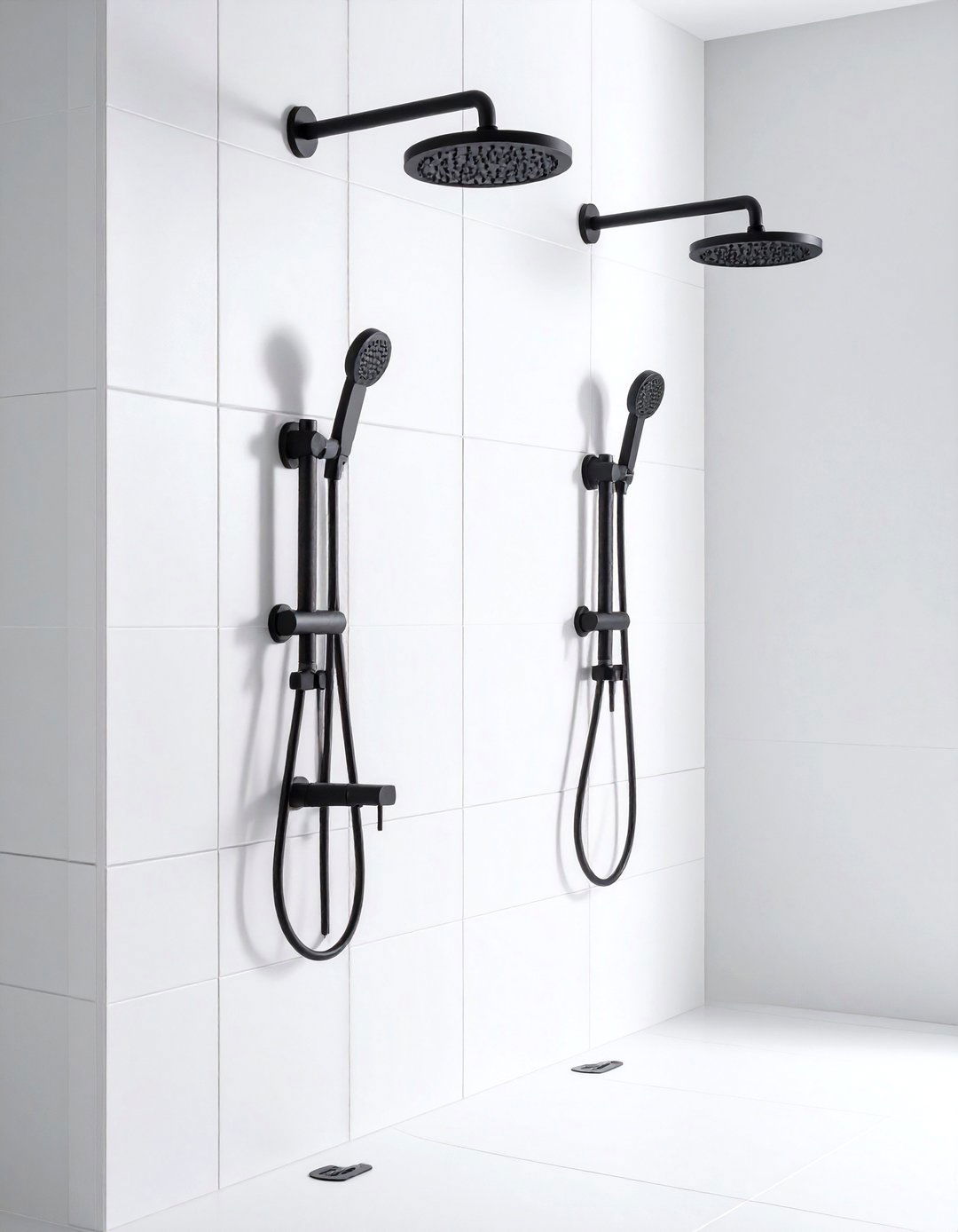 Minimalist Black Shower Fixtures - 30 remodel shower small bathroom ideas