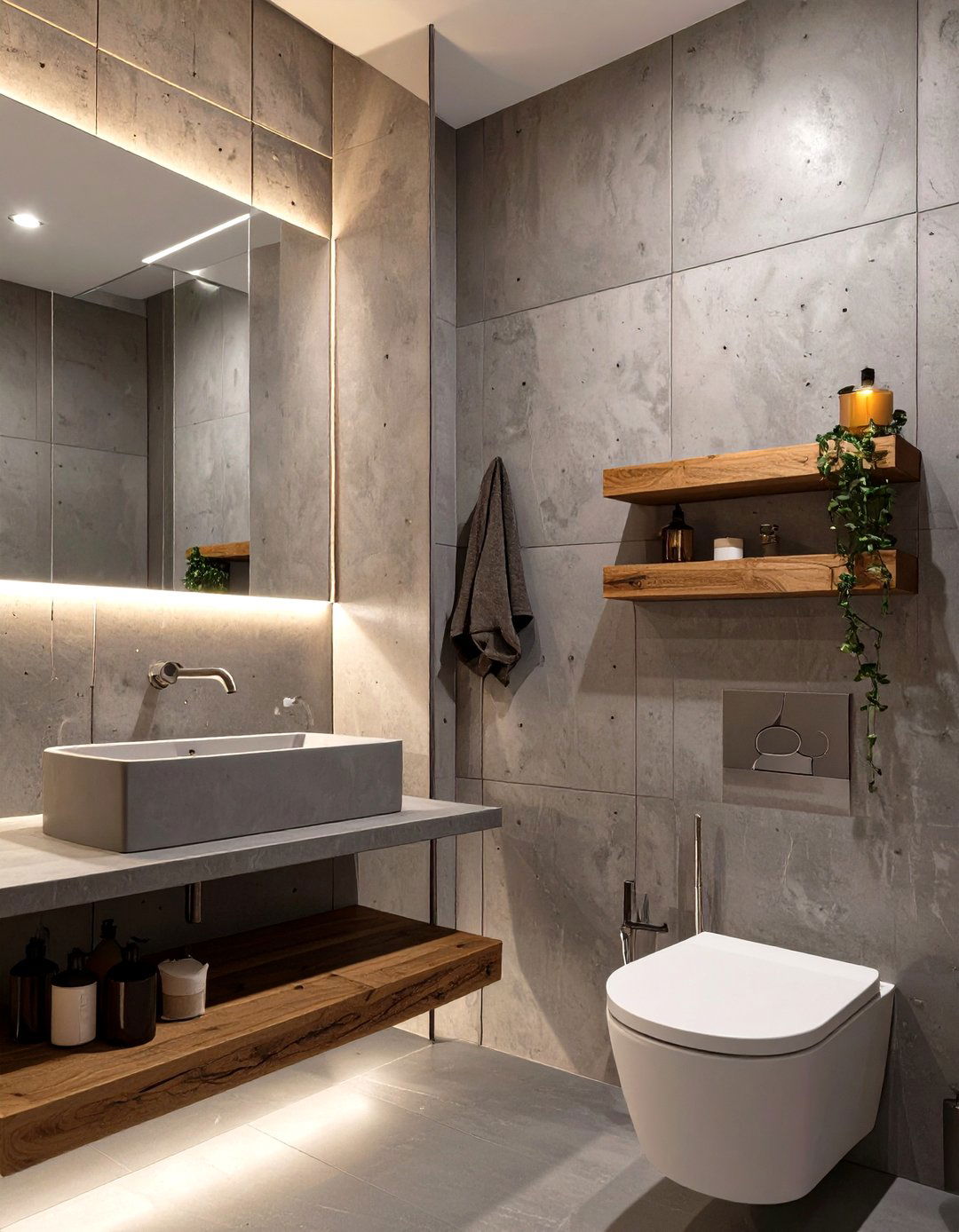 30 Modern Half Bathroom Ideas for Small Powder Rooms