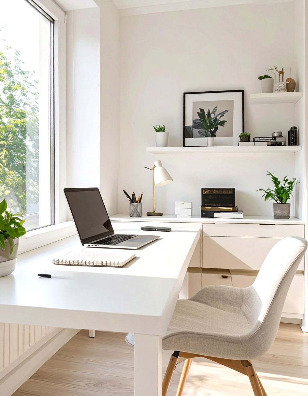 Minimalist Decor for a Clutter Free Mind - 30 small office decor ideas for work