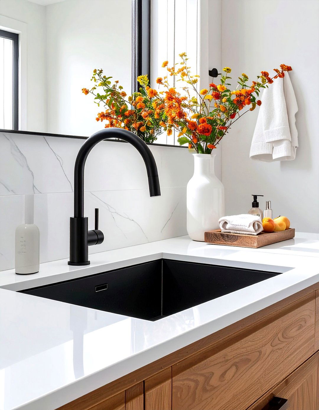 Minimalist Faucets and Fixtures - 30 small modern bathroom ideas