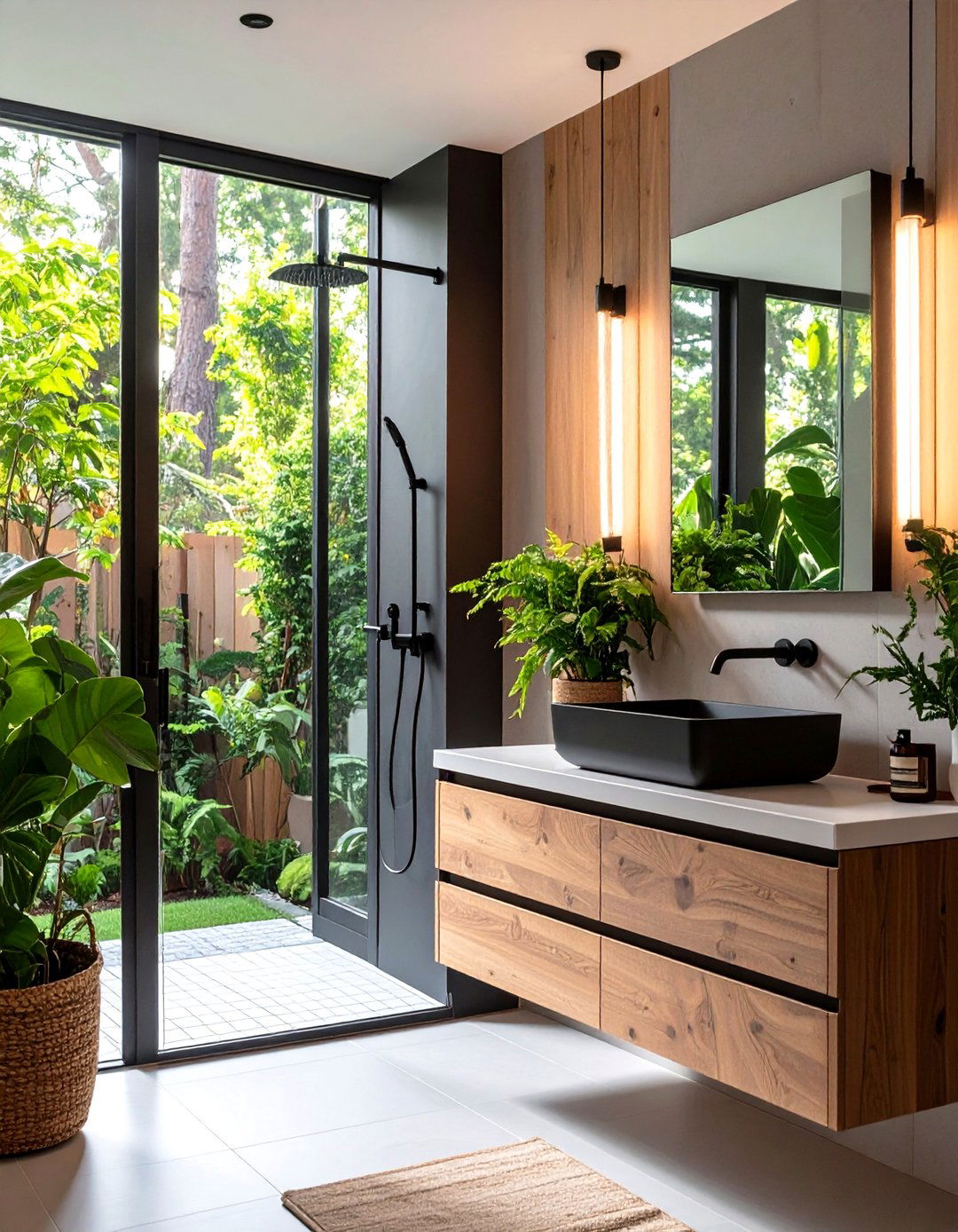 Minimalist Fixture Designs - 30 remodel small bathroom ideas