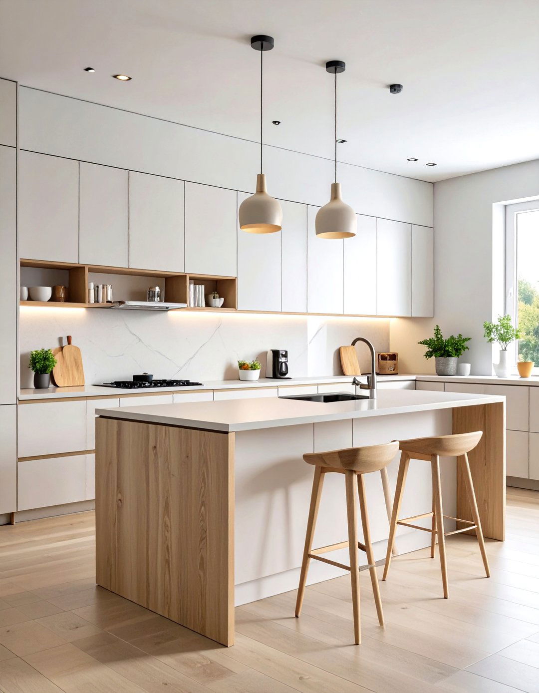 Minimalist Flat Panel Kitchen Cupboards - 30 kitchen cupboards ideas