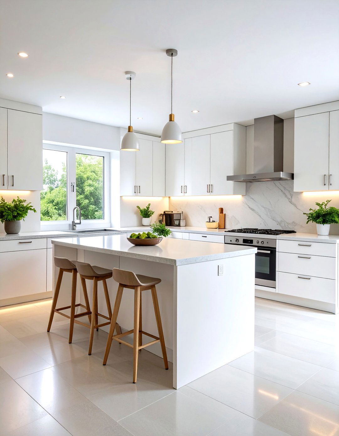 Minimalist Flat Panel Kitchen Cupboards - 30 kitchen cupboard designs