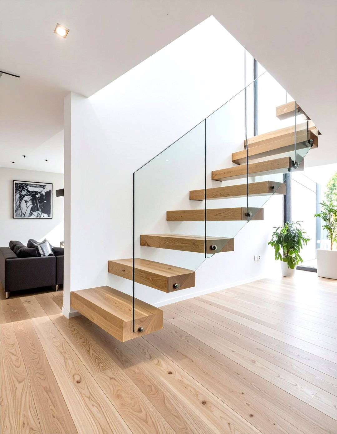 30 Open Basement Stair Ideas for a Modern Entry - We Love Home Blog