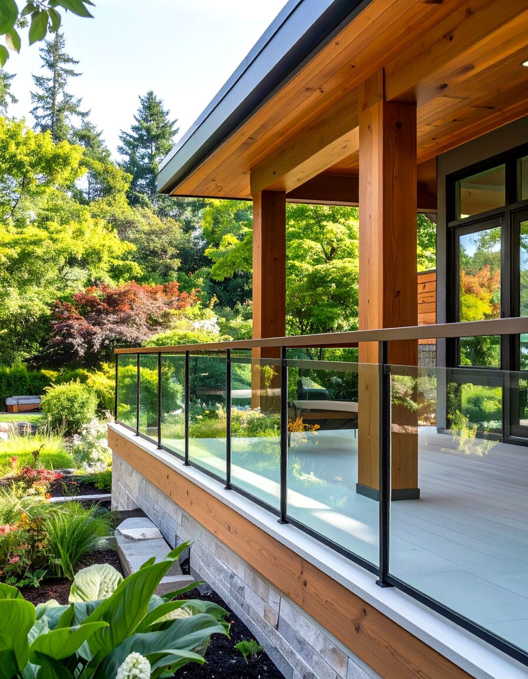 30 Modern Front Porch Railing Ideas for a Fresh Look - We Love Home Blog