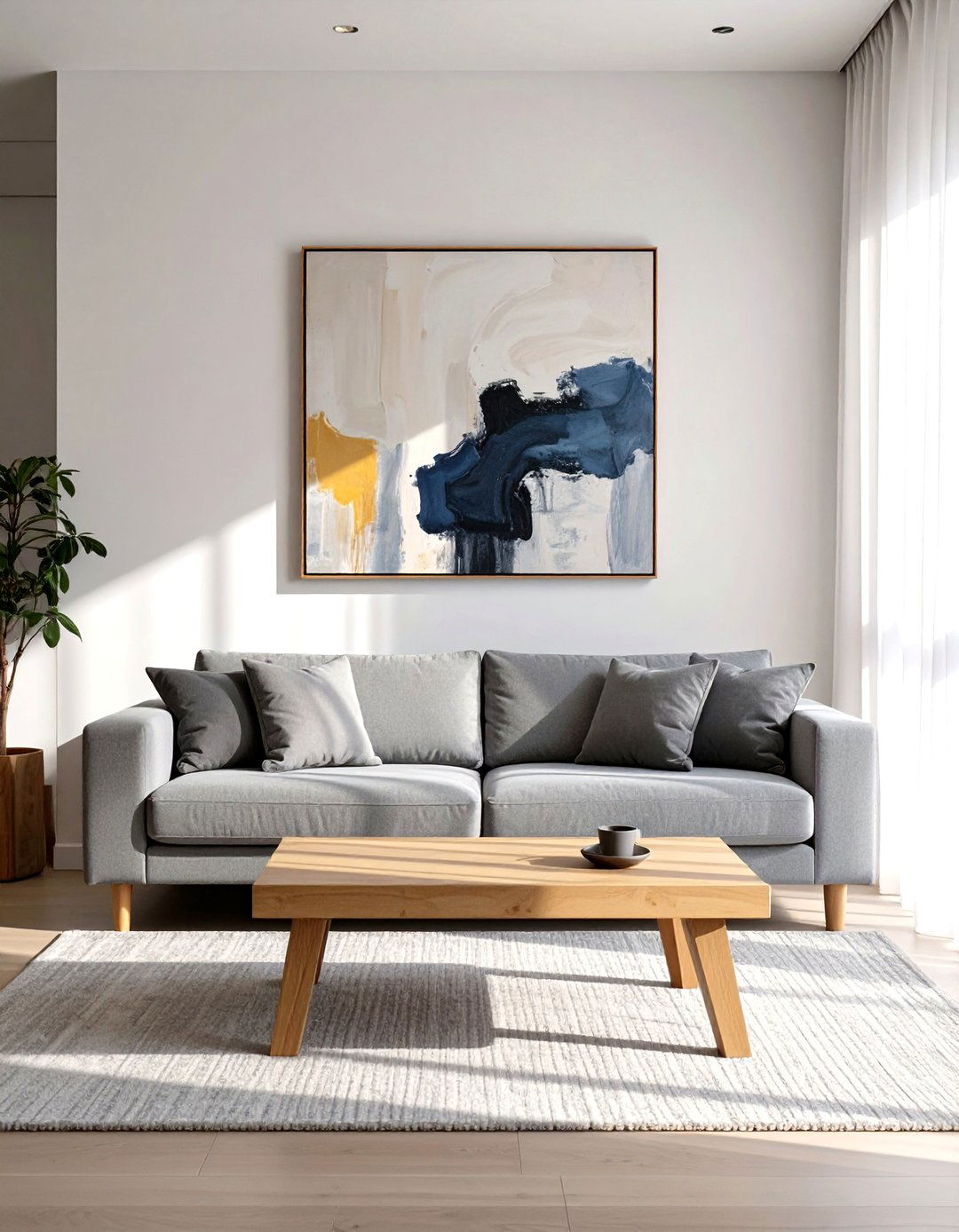 Minimalist Interior Design for Living Room - 30 interior design for new homeowners ideas