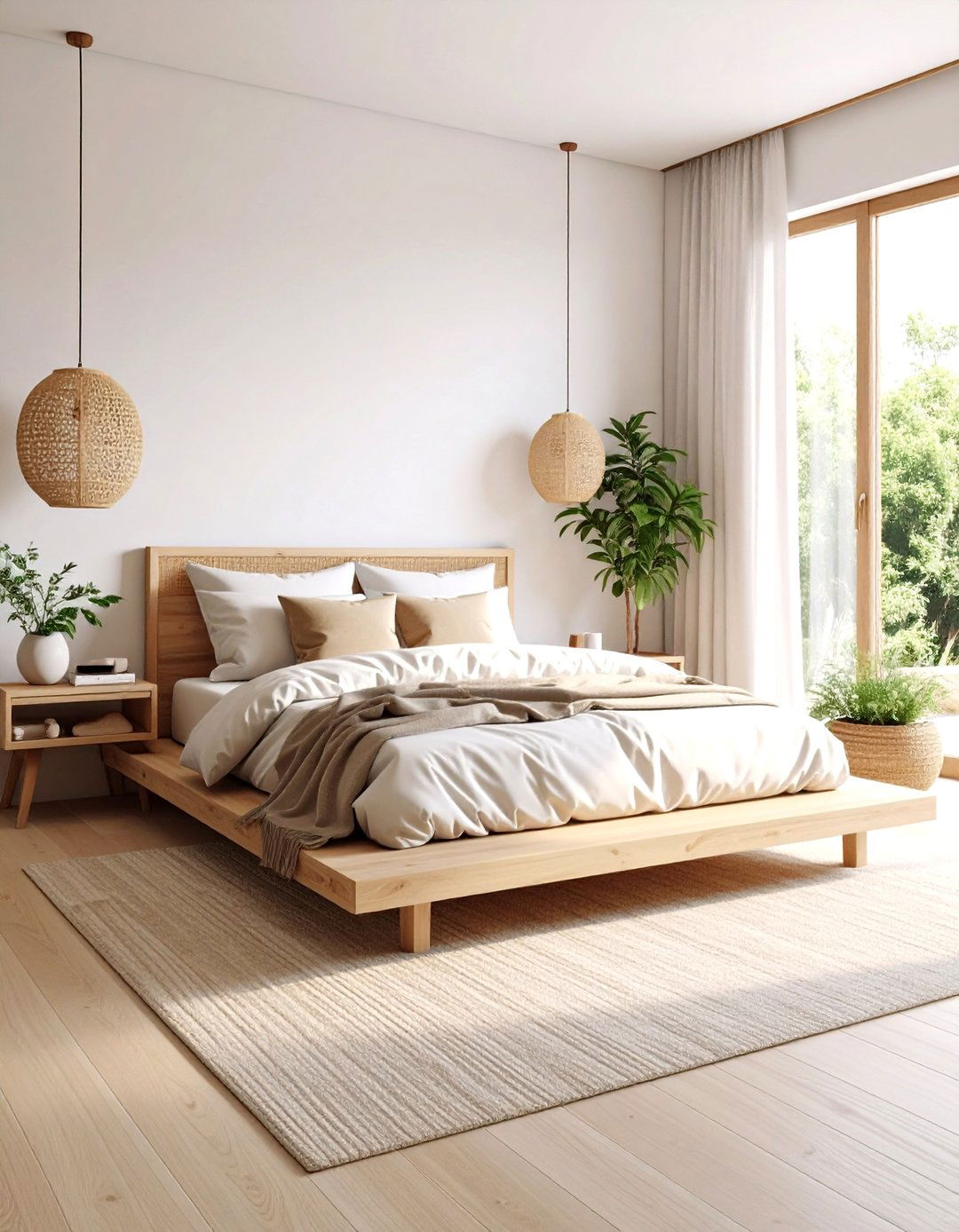 Minimalist Japandi Style Bedroom - 30 pinterest bedroom ideas
