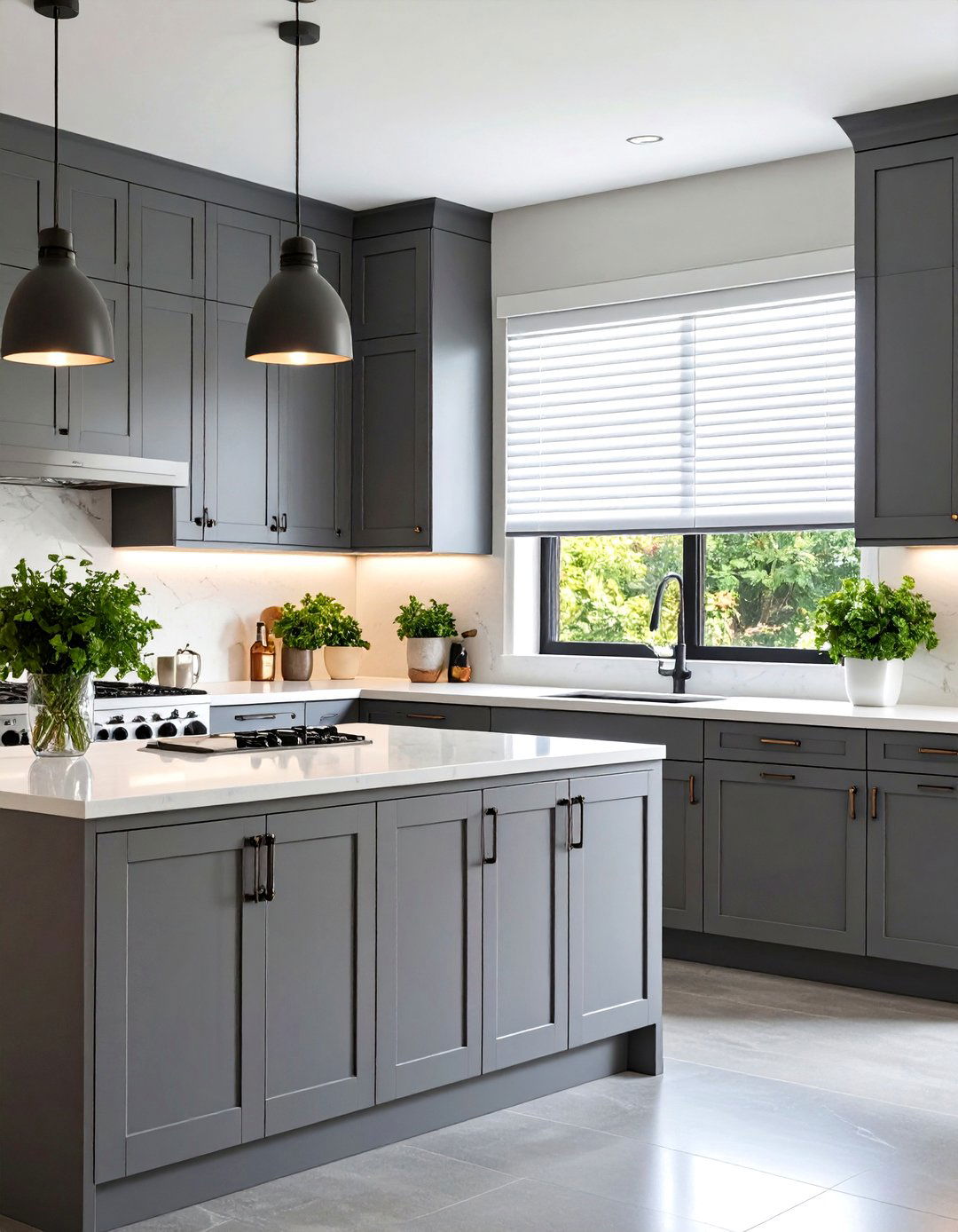 Minimalist Kitchen Roller Blinds - 30 kitchen blinds ideas