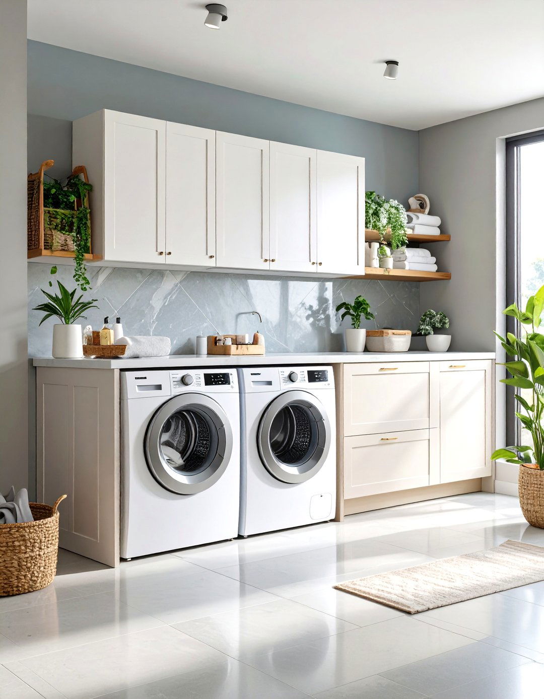 30 Laundry Room Wallpaper Ideas for a Fresh New Look - We Love Home Blog
