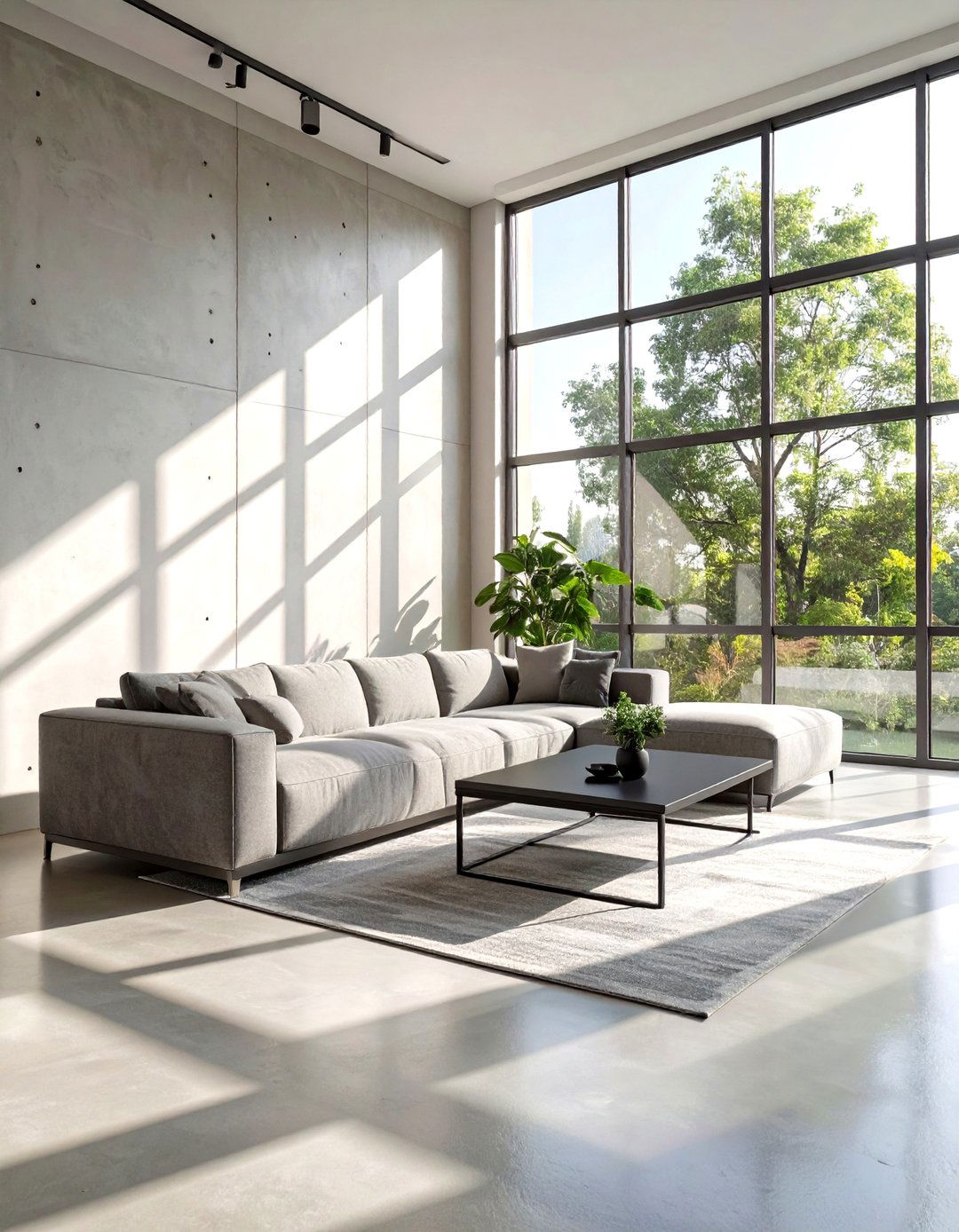 Minimalist Living Room Perspective - 30 interior design drawing ideas