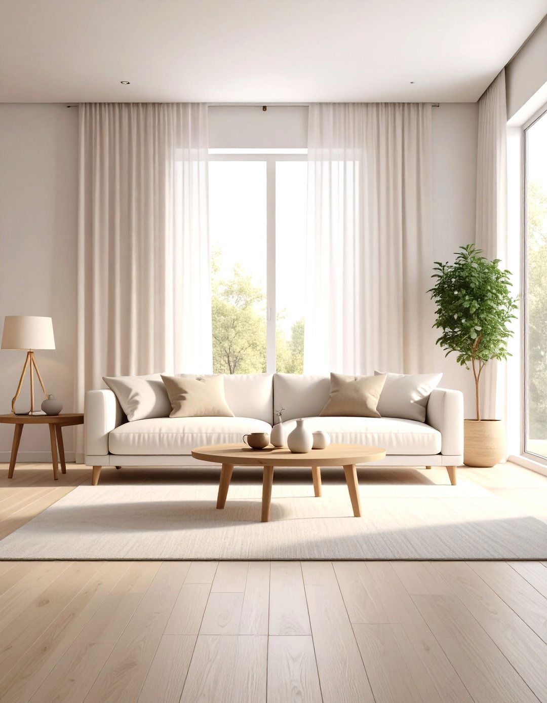 Minimalist Living Room Sanctuary - 30 design your living room ideas