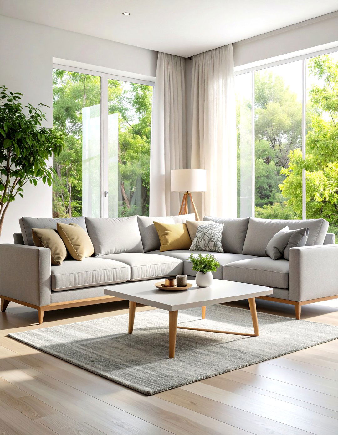 Minimalist Living Room Sanctuary - 30 living room furniture design ideas