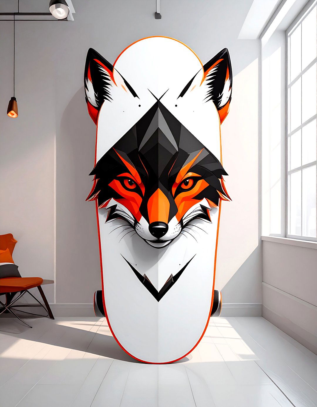 Minimalist Logo Skateboard Deck Design - 30 skateboard deck designs