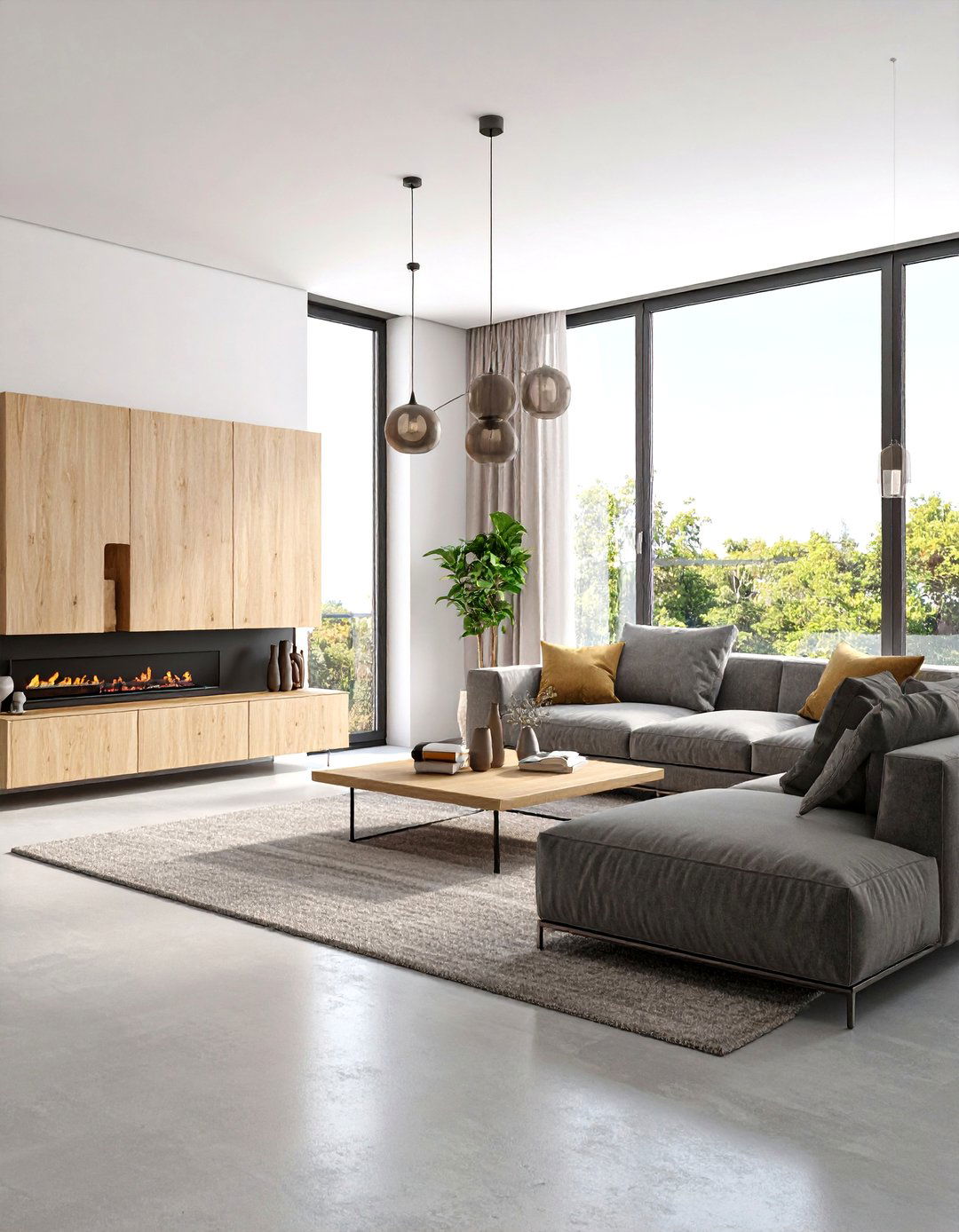 Minimalist Open Concept Living Room - 30 3d home design online free ideas