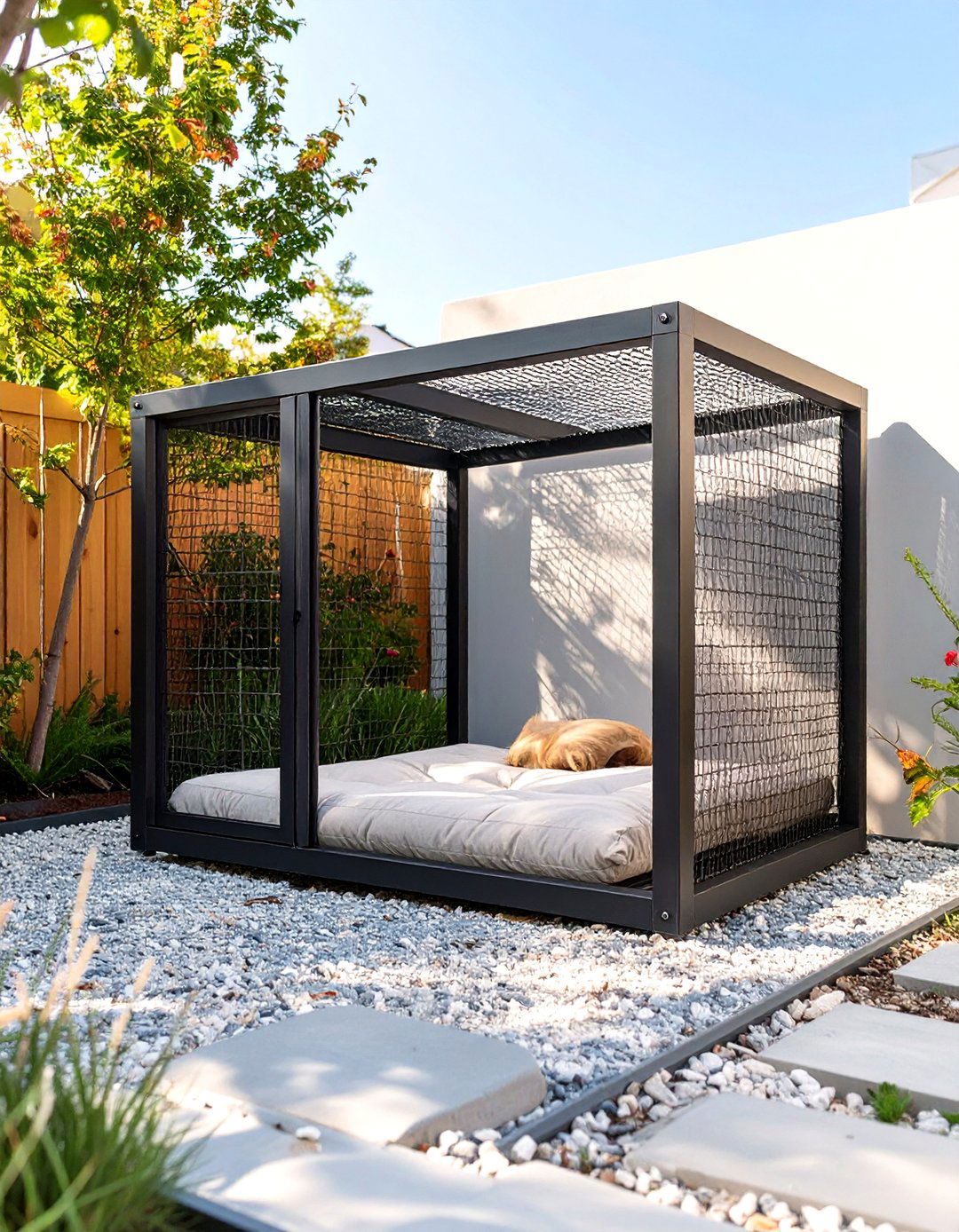 Minimalist Outdoor Dog Kennel Design - 30 outdoor dog kennel ideas