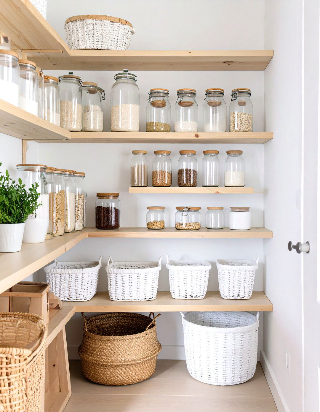 Minimalist Pantry Design Approach - 30 small walk-in pantry ideas