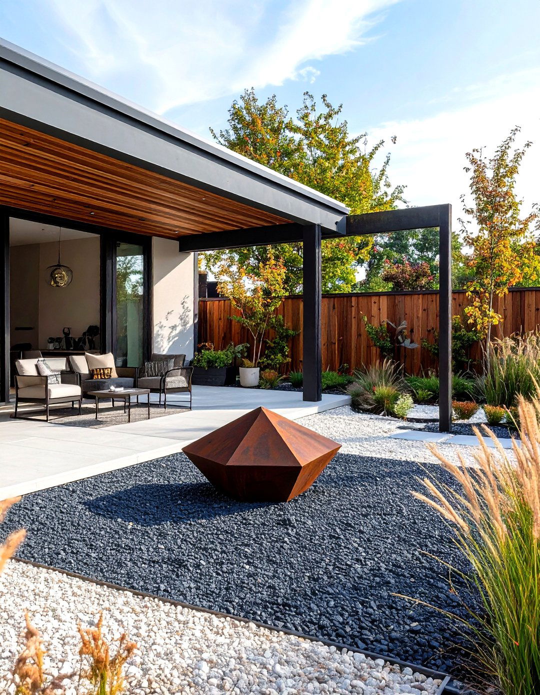 30 Pea Gravel Patio Ideas for an Easy DIY Yard - We Love Home Blog