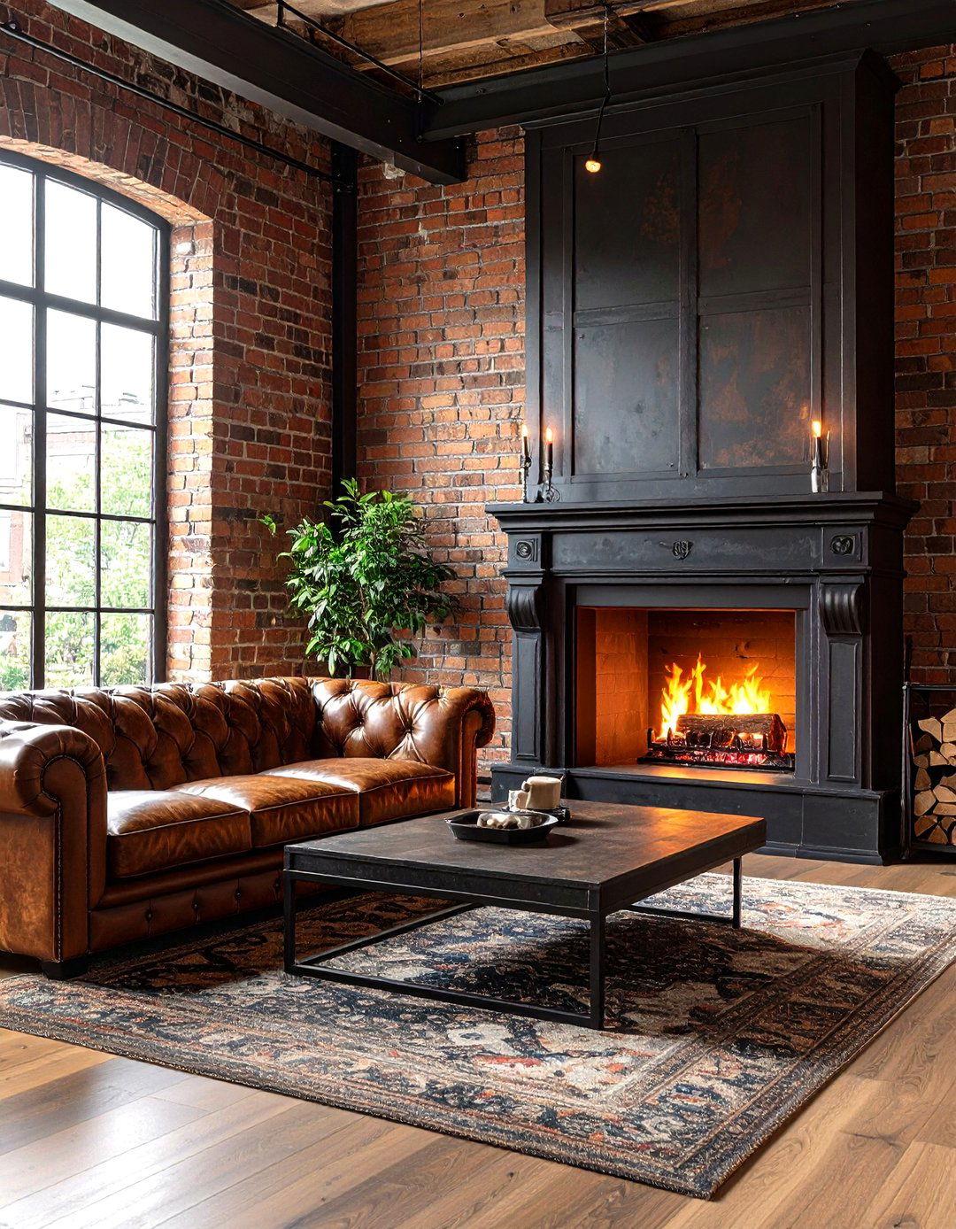 Minimalist Plaster Fireplace Wall - 30 fireplace accent wall ideas