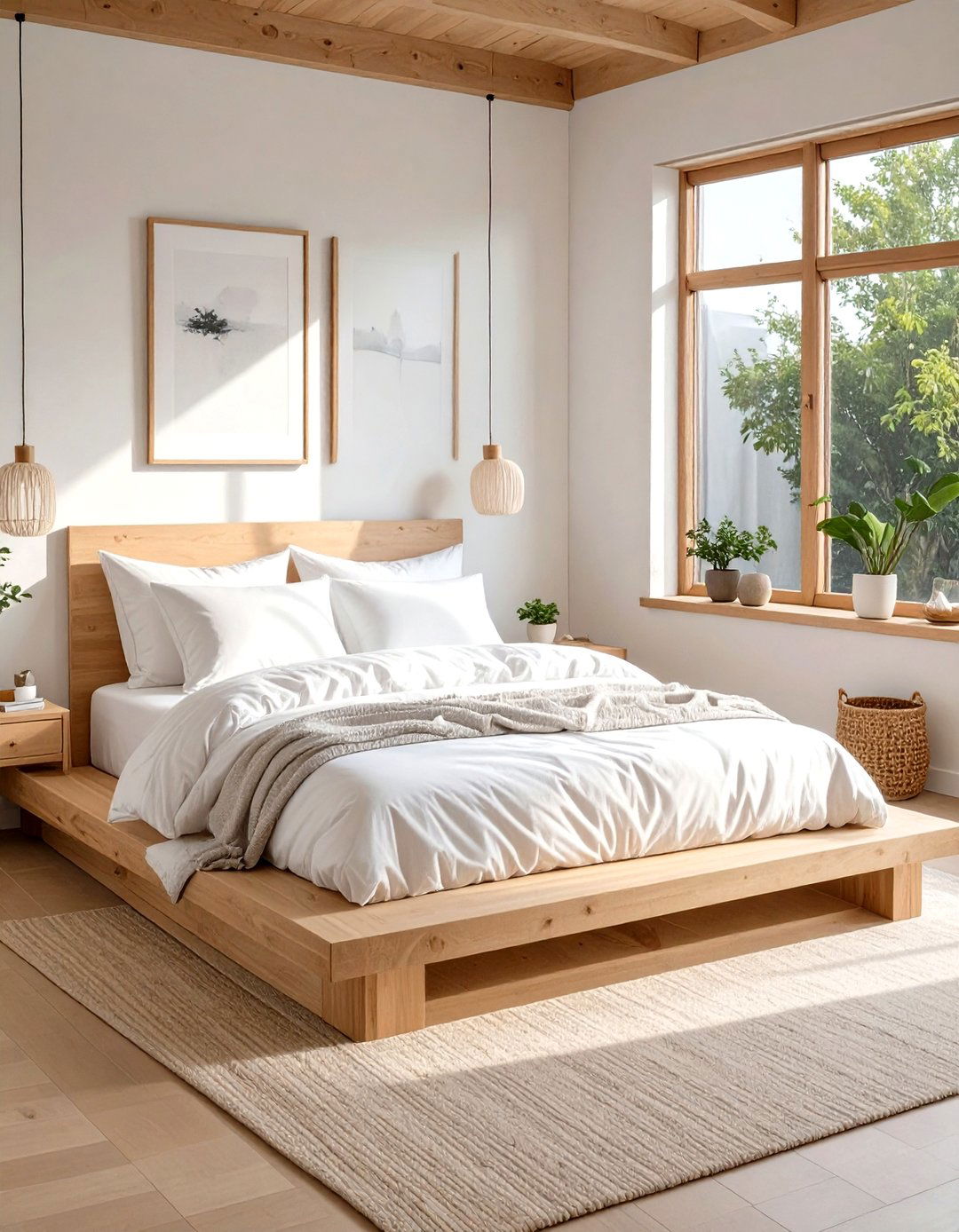 Minimalist Platform Bed Frame - 30 small teen bedroom ideas