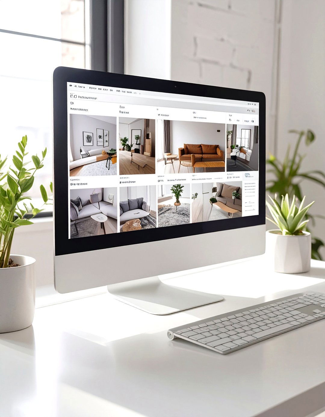 Minimalist Portfolio Showcase Website - 30 free interior design website ideas