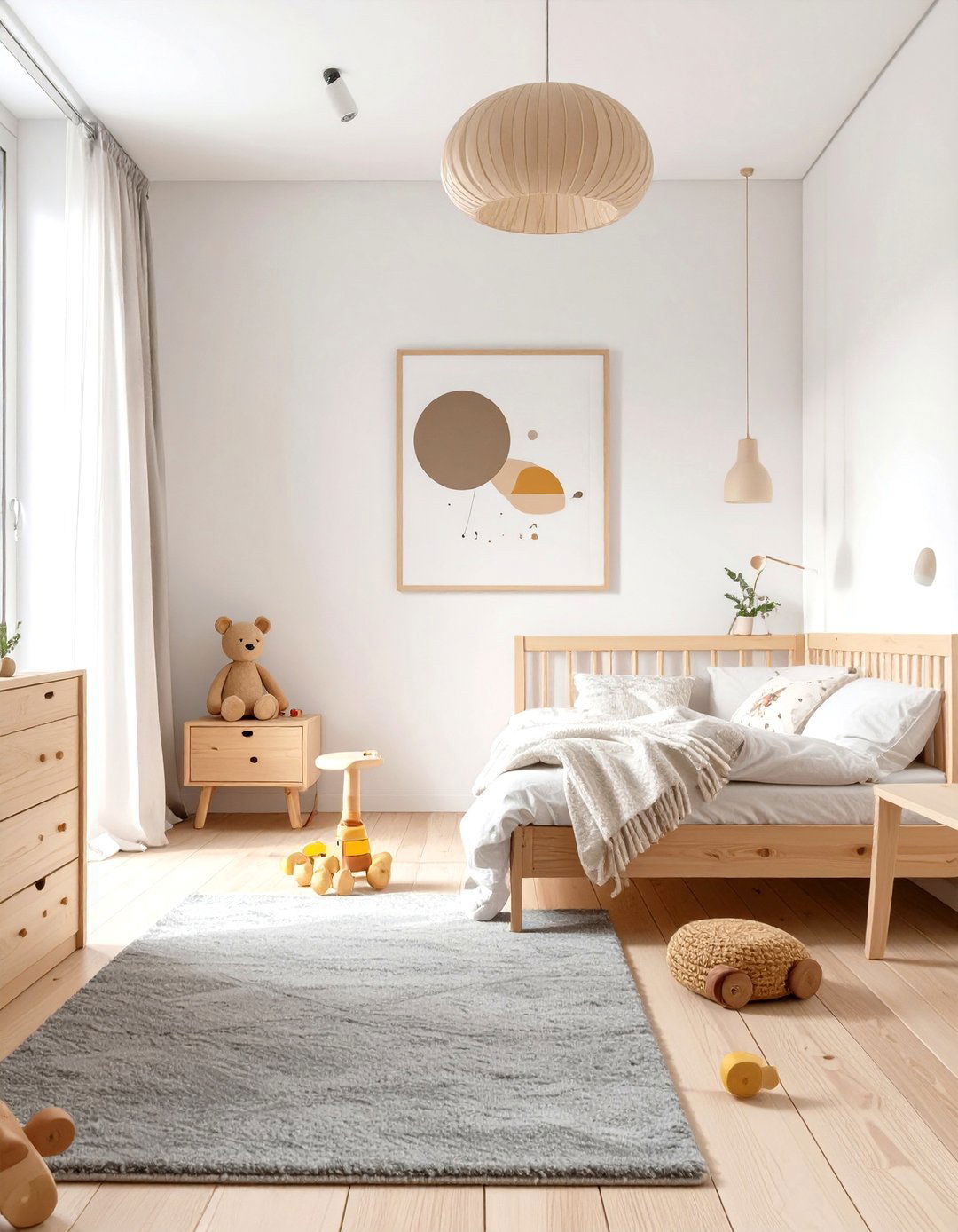Minimalist Scandinavian Design - 30 toddler bedroom ideas