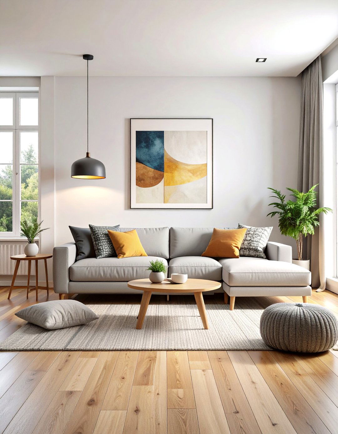 Minimalist Scandinavian Living Room - 30 3d interior design software ideas