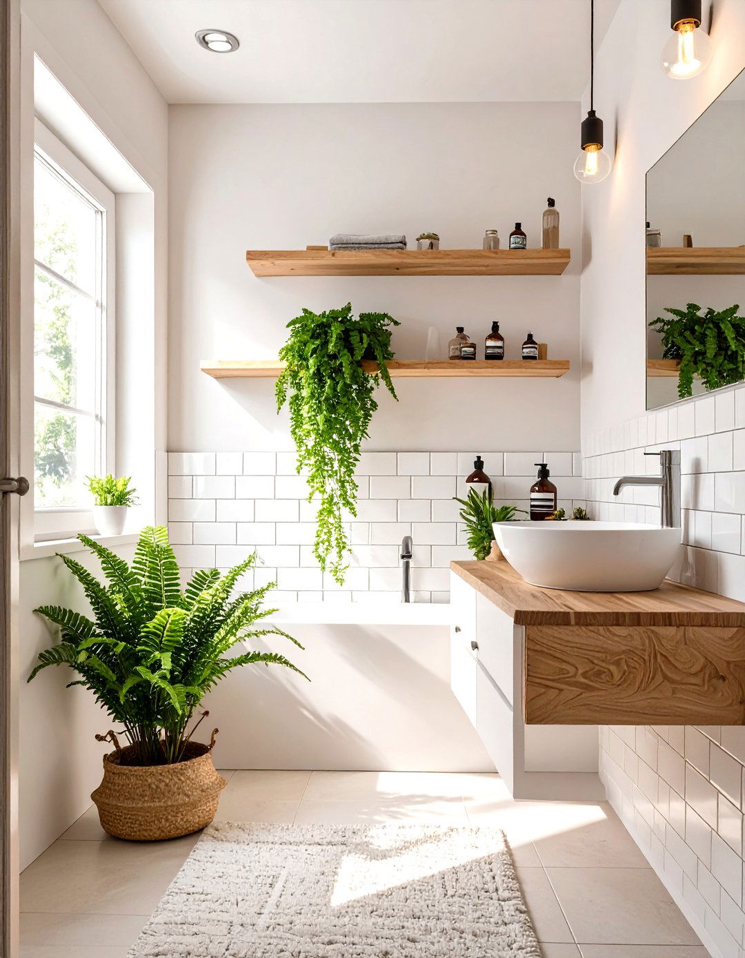 Minimalist Scandinavian Teen Bathroom - 30 teen girl bathroom ideas