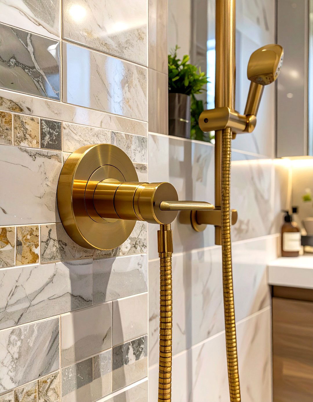 Minimalist Shower Trim Kit - 30 shower small bathroom ideas