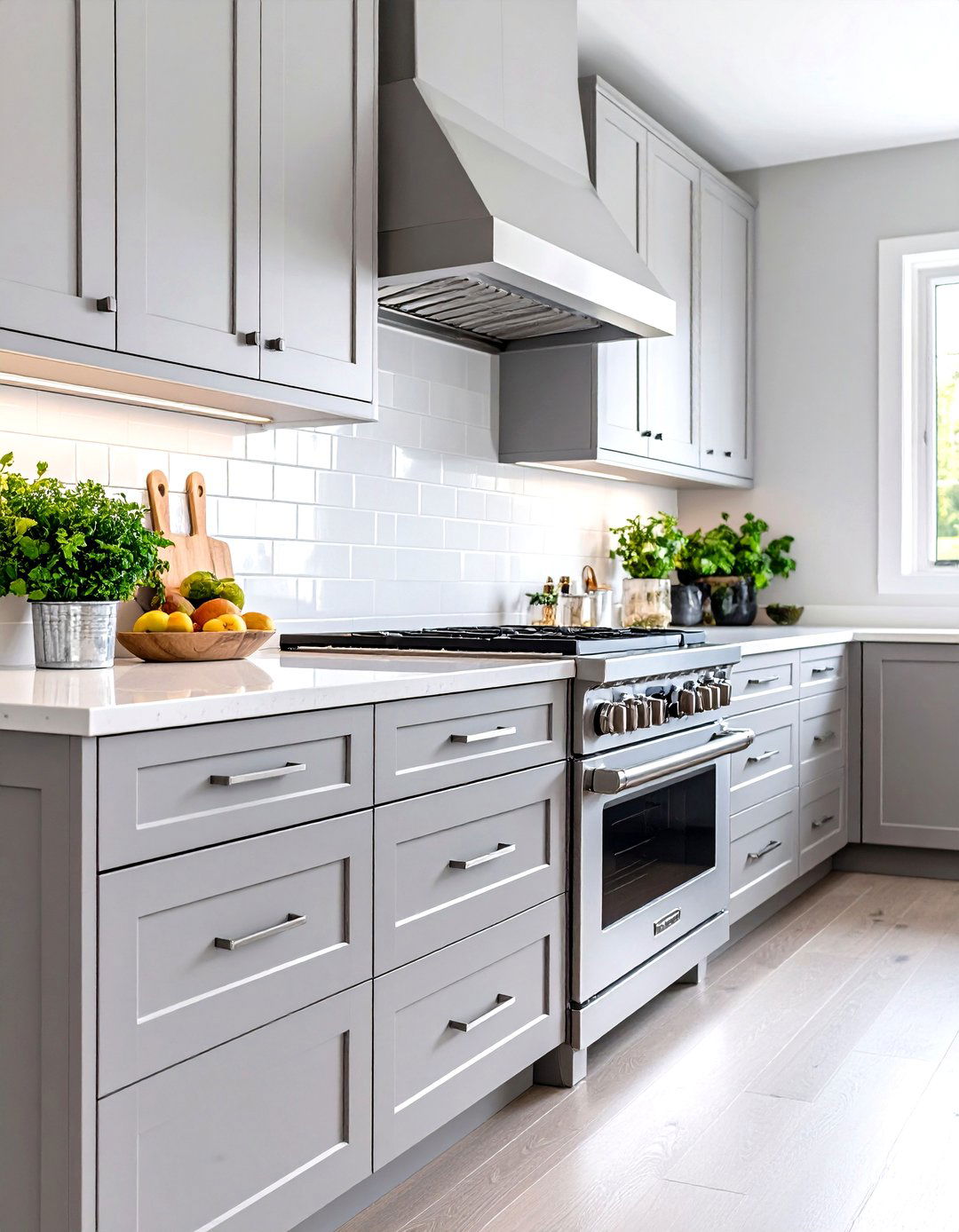 Minimalist Tab Pulls for Cabinets - 30 kitchen hardware trends 2025