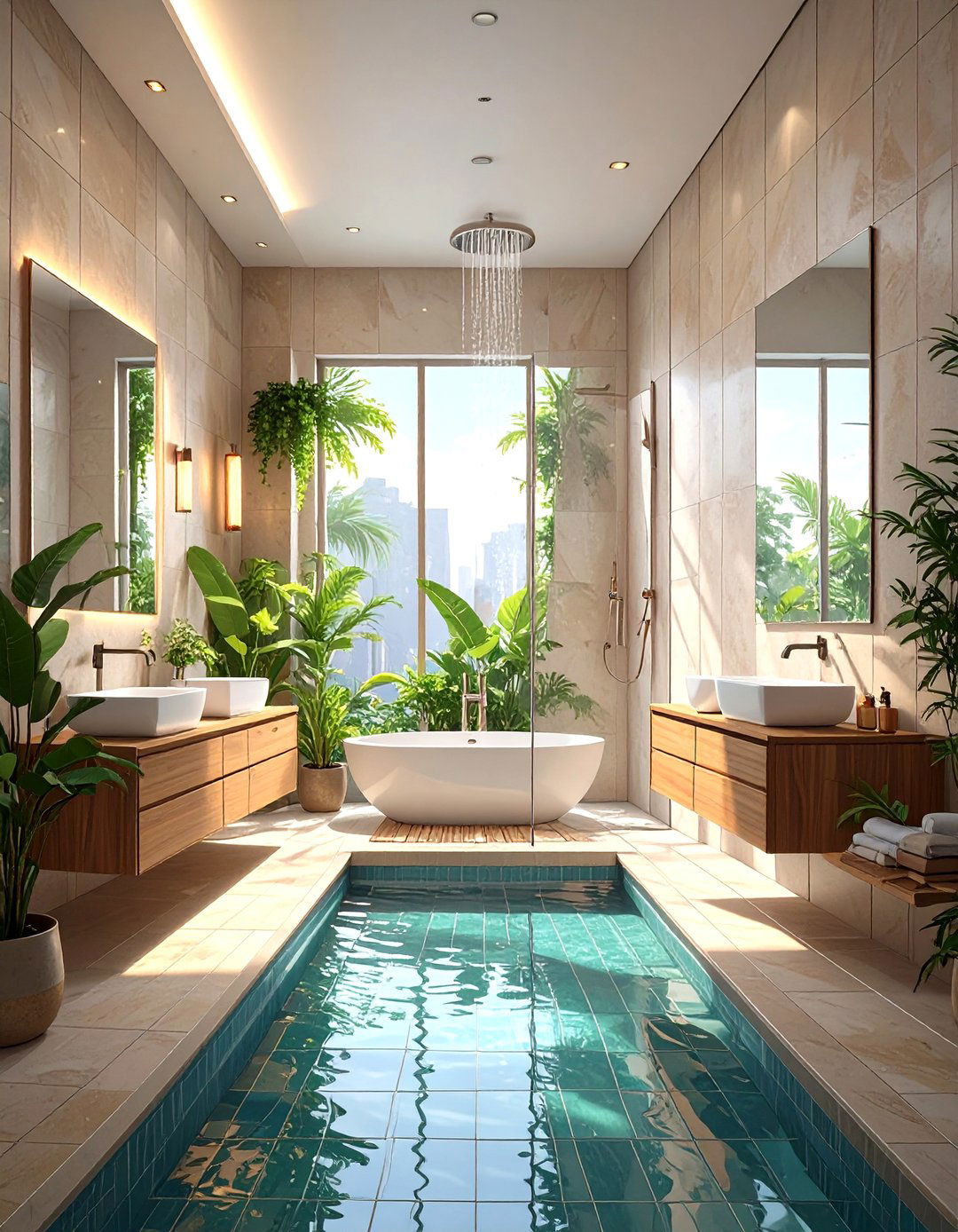 Minimalist Wet Room - 30 bathroom ideas modern