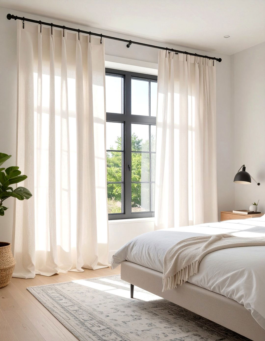 Minimalist Window Treatments - 30 transitional interior design ideas