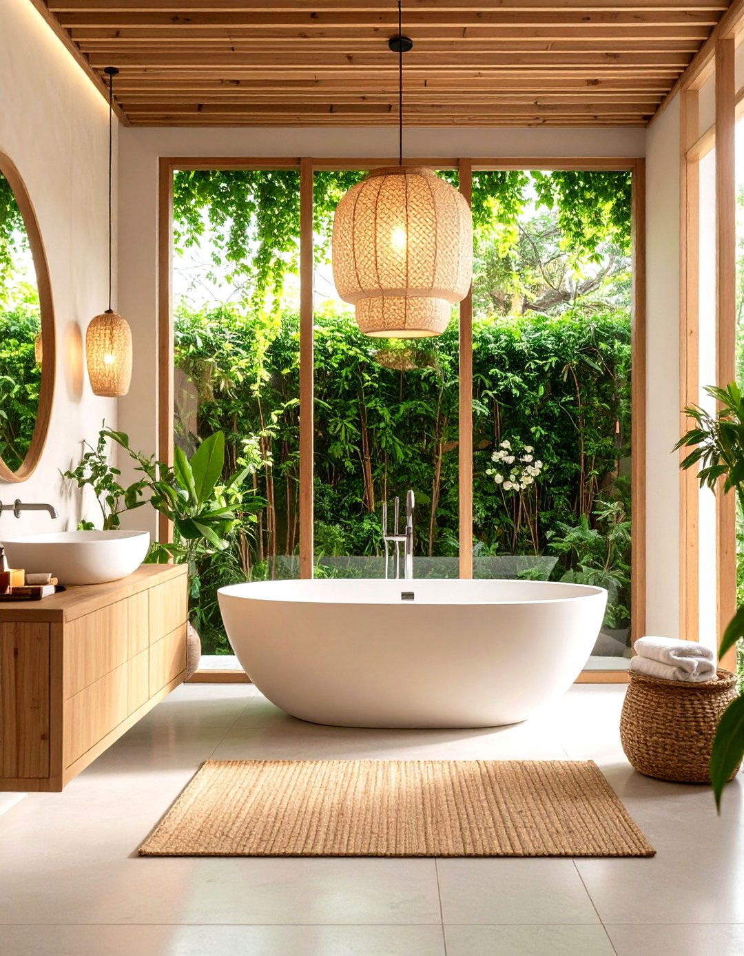 Minimalist Zen Bathroom Retreat - 30 design a bathroom ideas