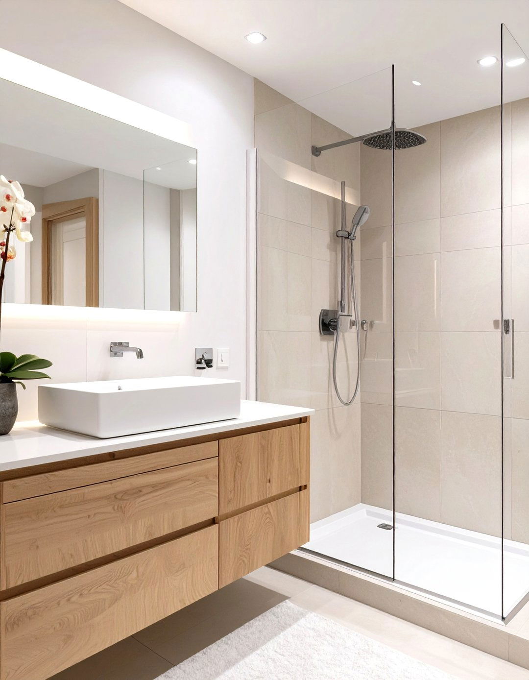 Minimalist Zen Bathroom Sanctuary - 30 bathroom interior design ideas