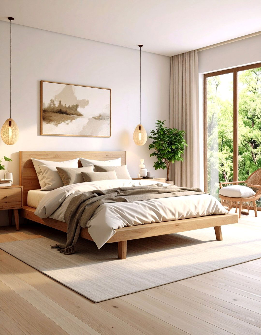 Minimalist Zen Bedroom Sanctuary - 30 interior design bedroom ideas
