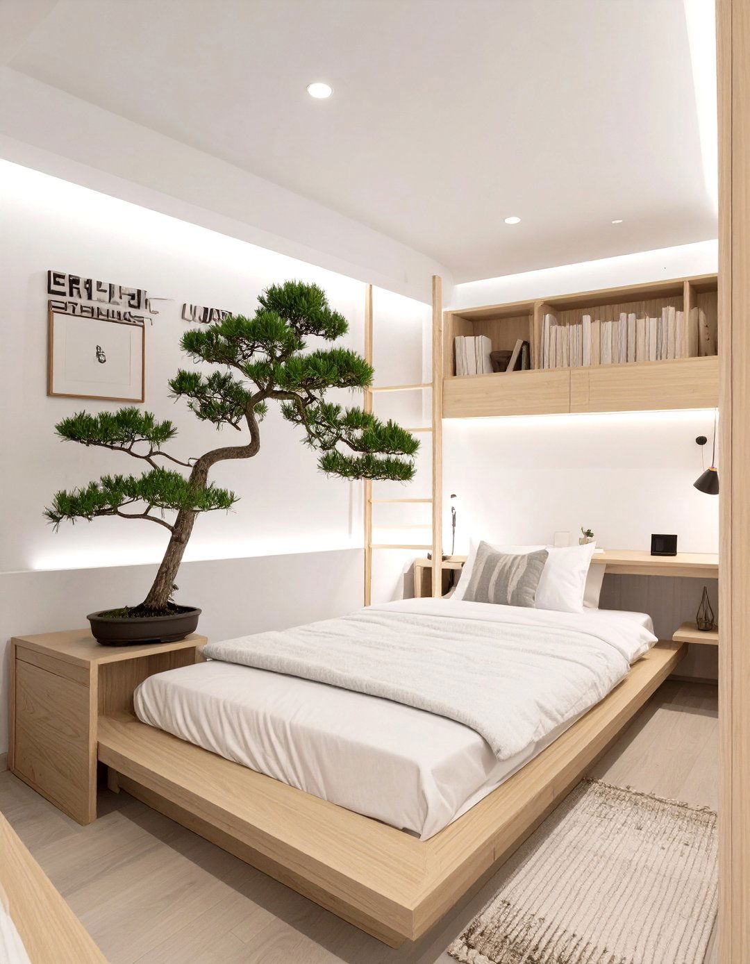 Minimalist Zen Dorm Room - 30 college dorm room ideas