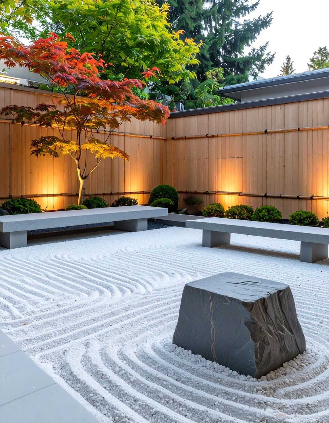 Minimalist Zen Garden Retreat - 30 ai small backyard design ideas